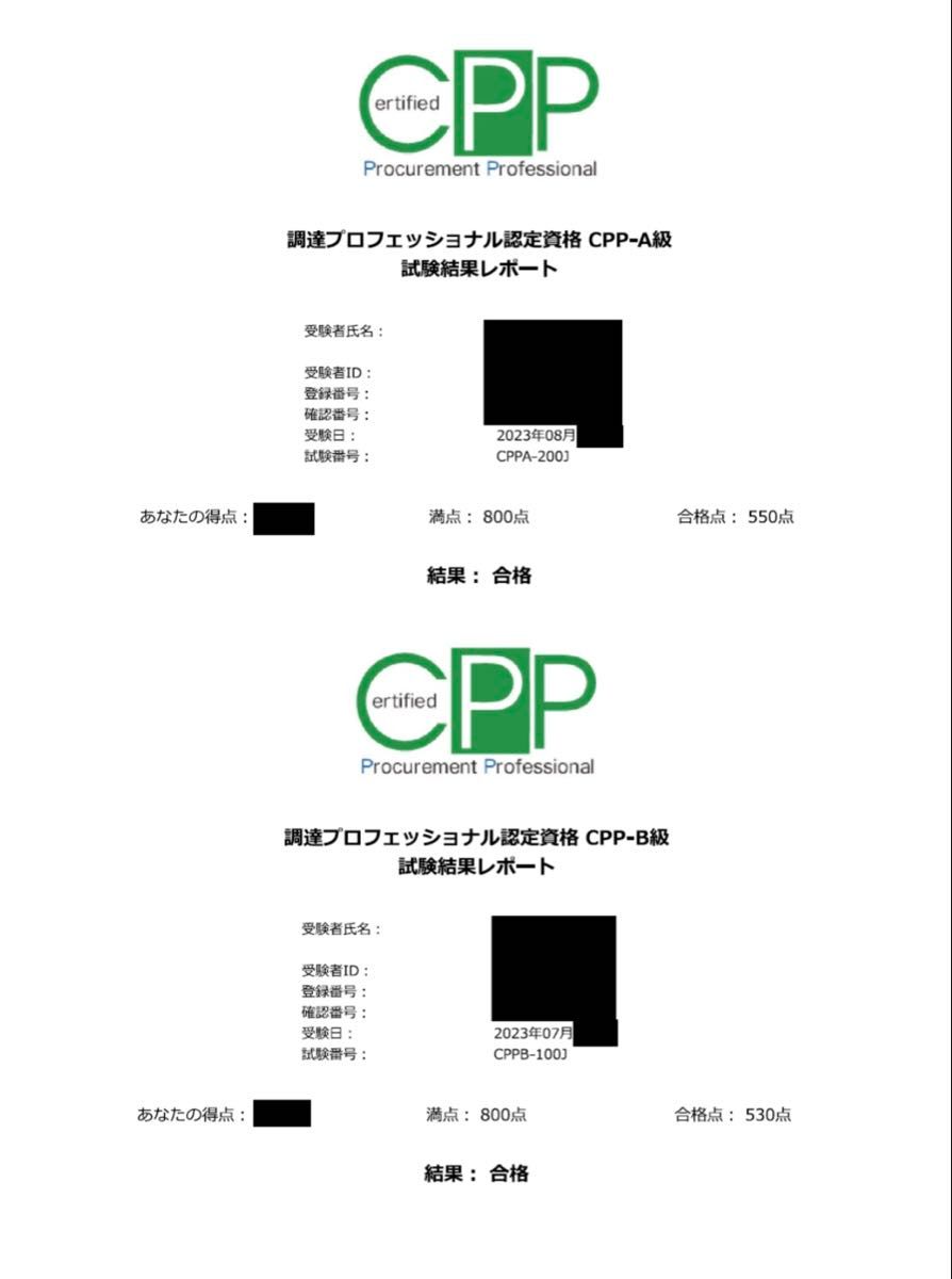 第3版 CPP B級 対策セット 模試 問題集 カード 調達プロフェショナル