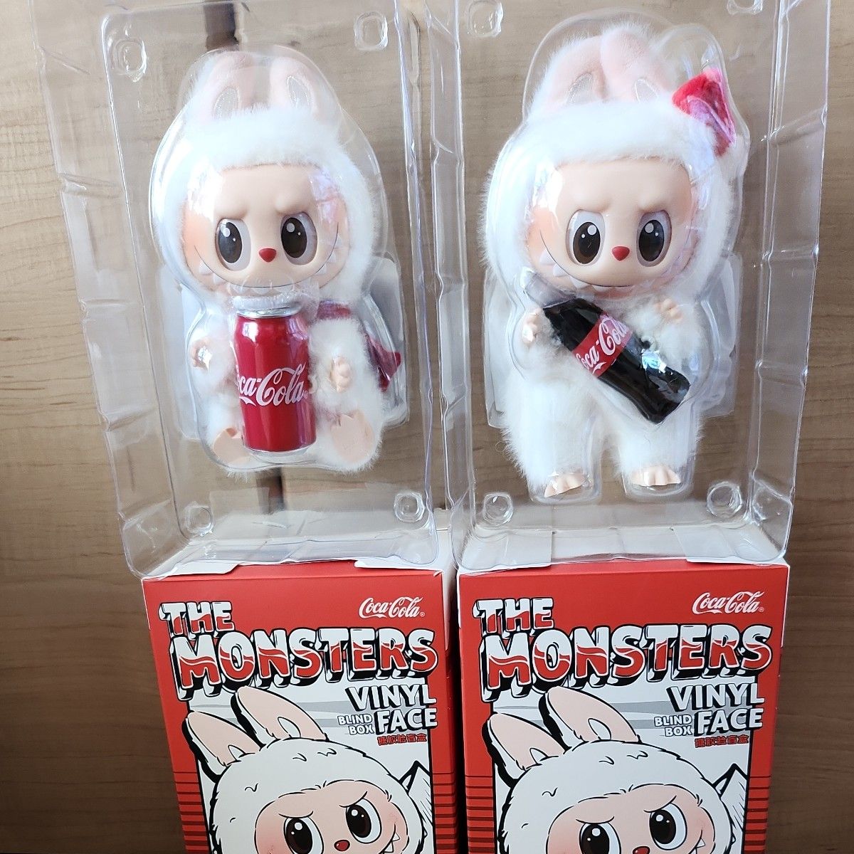 THE MONSTERS COCA-COLA ぬいぐるみ シリーズ HAPPYFACTOR SURPRISE