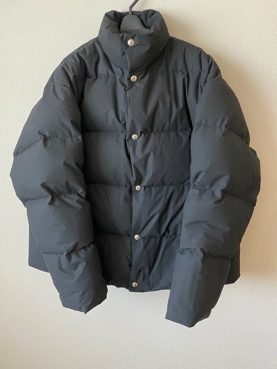 comoli 24AW コットンナイロンダウンジャケット ブラック サイズ2