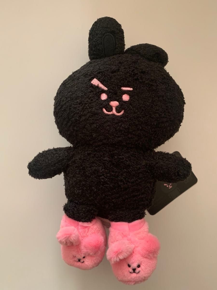 BT21 LUCKY COOKY ぬいぐるみ ブラック 黒 クッキー ジョングク