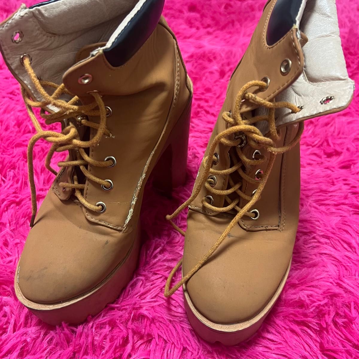 平成ギャル y2k 厚底 ブーツ M 2点セット売り｜Yahoo!フリマ（旧PayPay