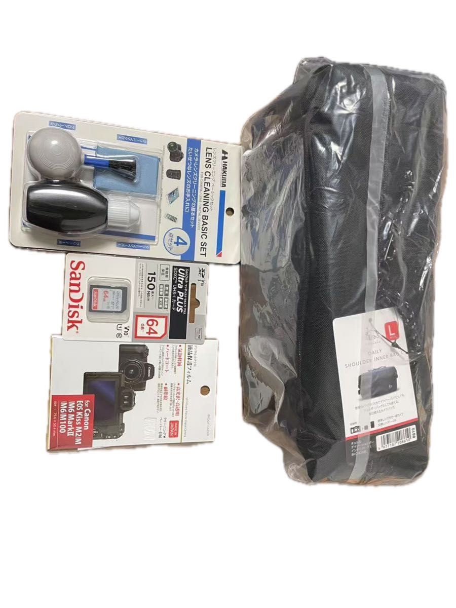 Canon EOS M100 保護フィルム レンズ SDカード付き Canon EOS M100