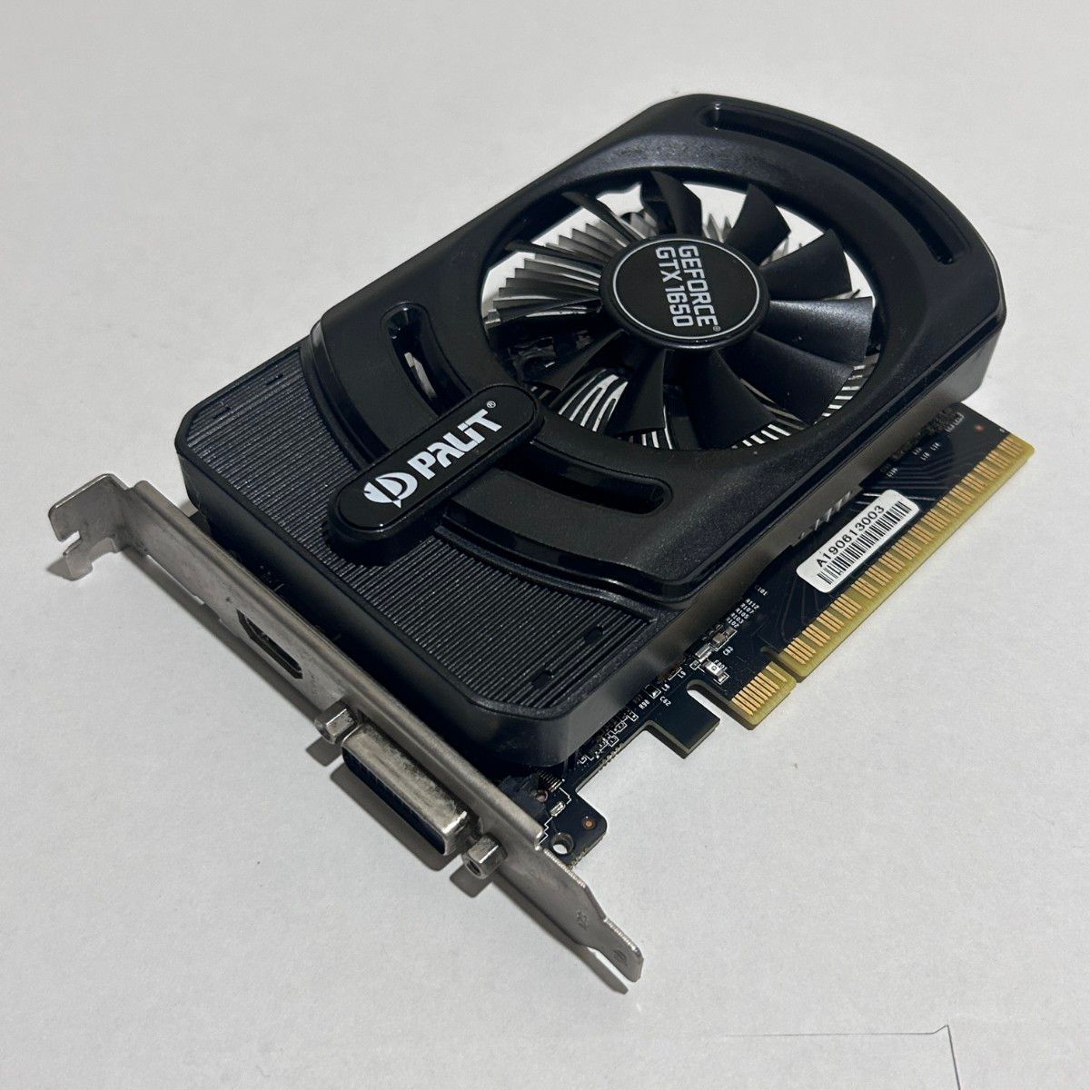 Palit GTX1650 STORMX 4G GDDR5 [GTX1650 PCIe3 0x16 補助電源不要