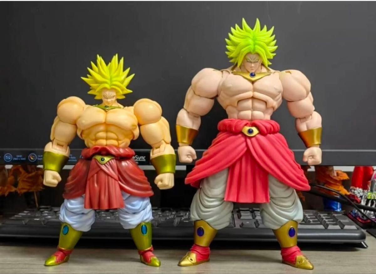 海外限定 ブロリー スーパーサイヤ人 s h figuarts 同サイズ sh