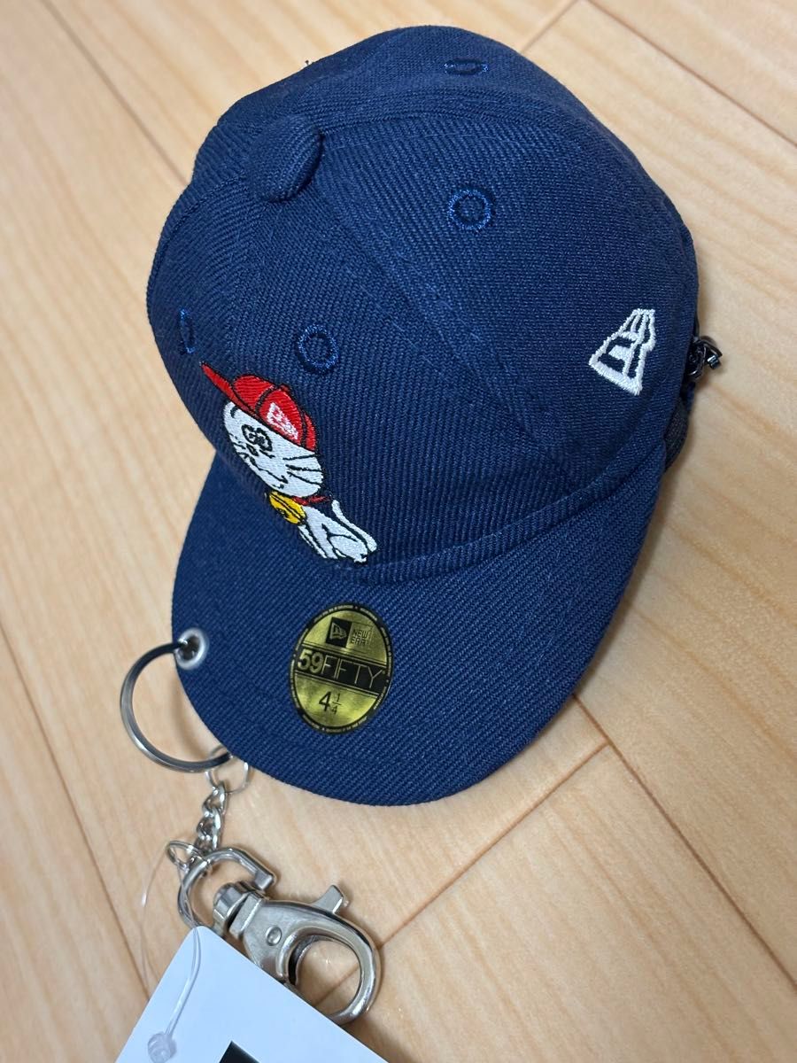 サザエさん×ニューエラ タマの収納ミニキャップポーチ付きエコバッグ