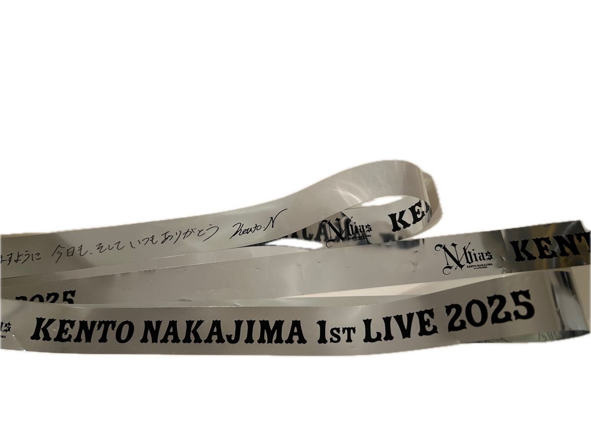 中島健人 N/bias 1st LIVE 2025銀テープ1本｜Yahoo!フリマ（旧PayPay