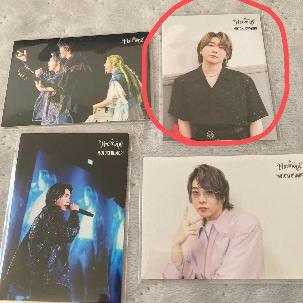 ミセスグリーンアップル 大森元貴 フォトカード Harmony 5のみ｜Yahoo