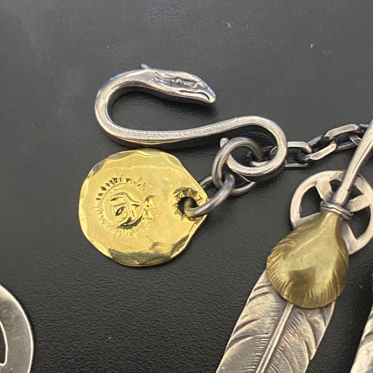 goro's ゴローズ 先金特大フェザー上金特大フェザー金ハートホイール