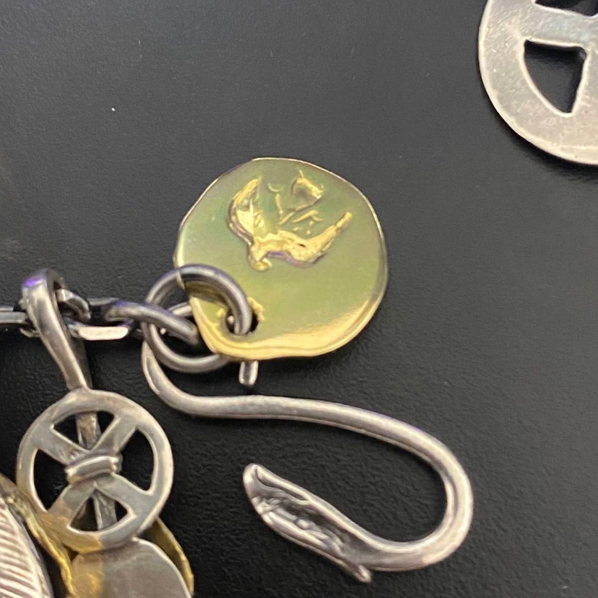 goro's ゴローズ 先金特大フェザー上金特大フェザー金ハートホイール