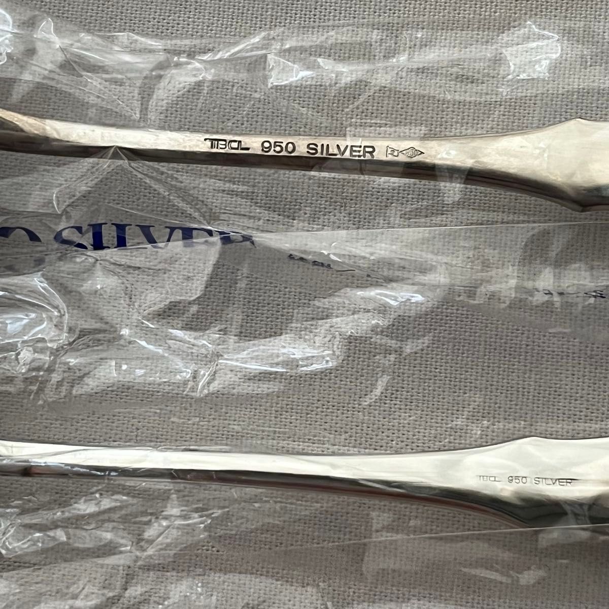 銀製スプーン3本セット シルバー950 TBCL 燕物産 銀製スプーン3本