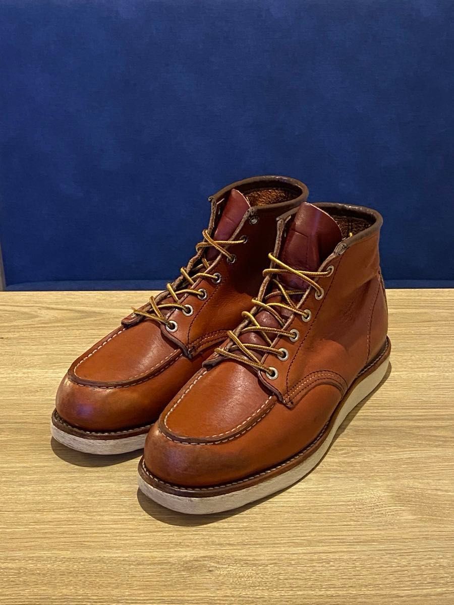 コレクション放出 8875 レッドウィング US9E 赤茶 メンテ済み ブーツ