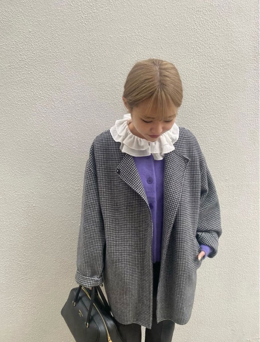 美品】SLOBE IENA HAMILTONダブルフェイスウールショートコート｜Yahoo