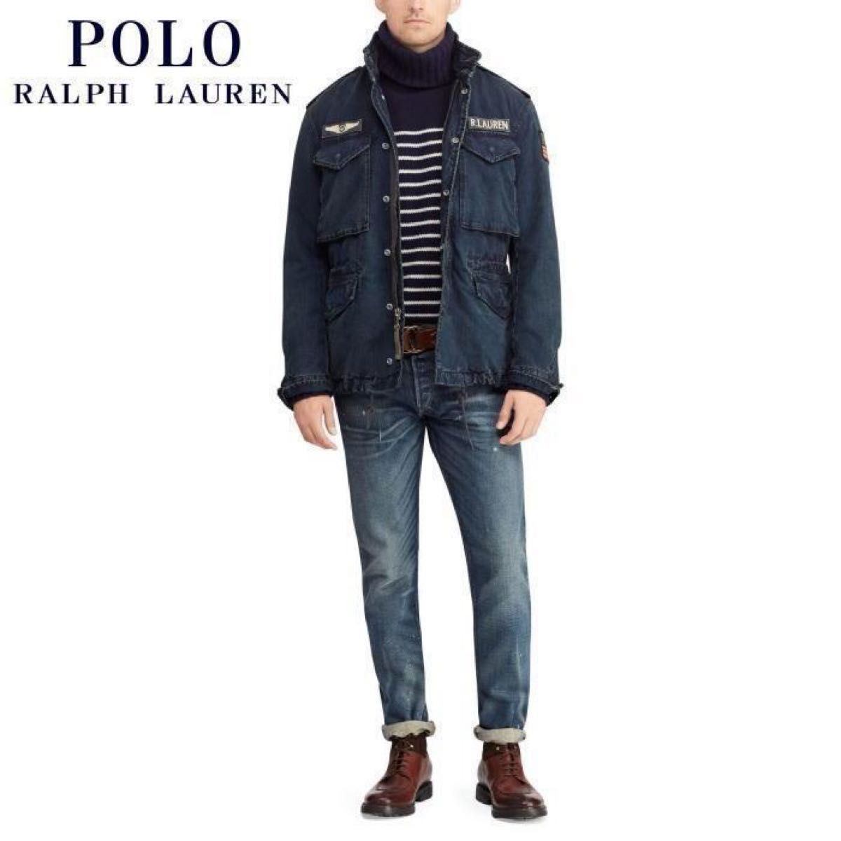 国内定価75 900 新品 正規 ポロ ラルフローレン デニム フィールド