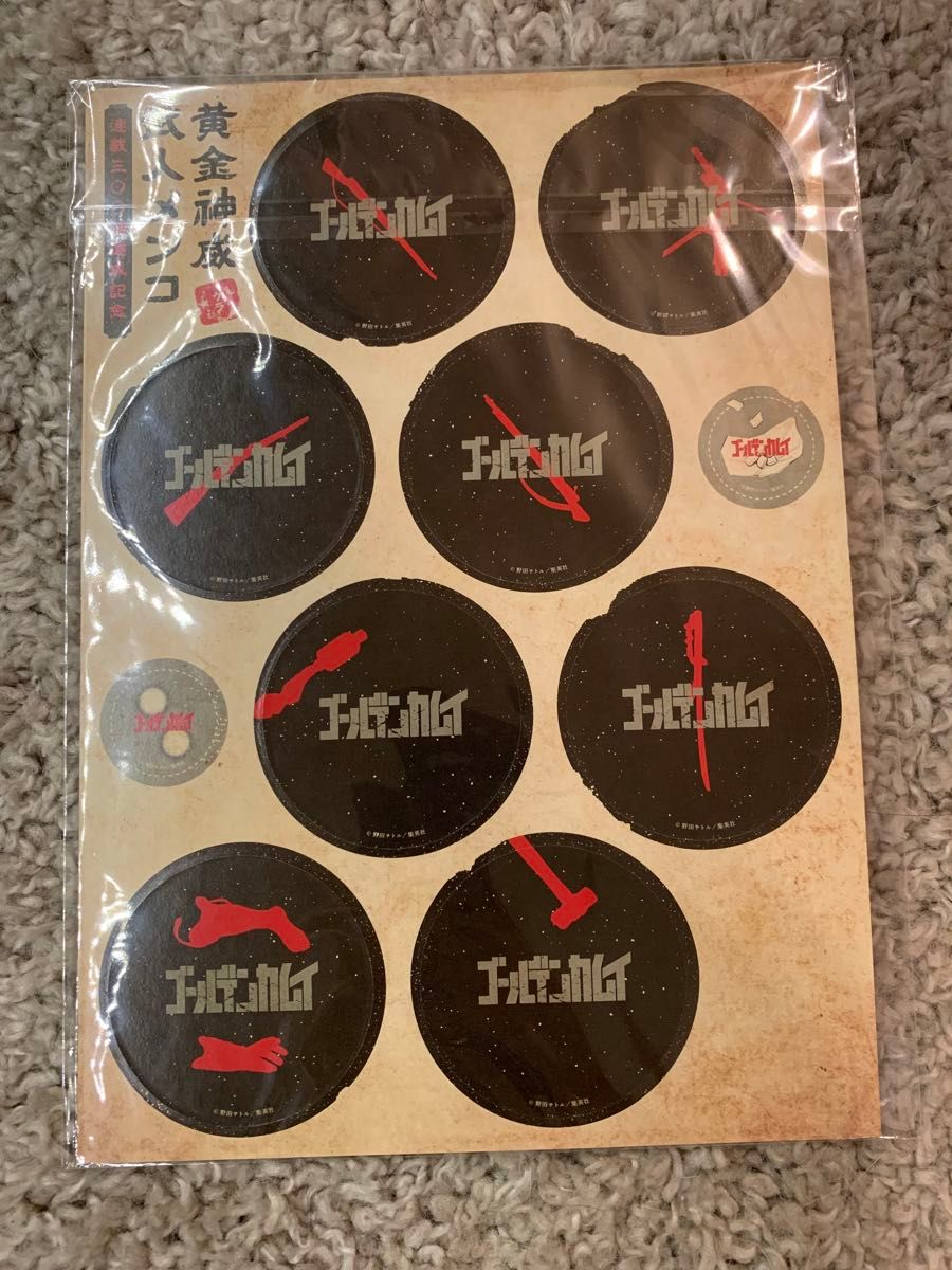 黄金神威武人メンコ ゴールデンカムイ｜Yahoo!フリマ（旧PayPayフリマ）