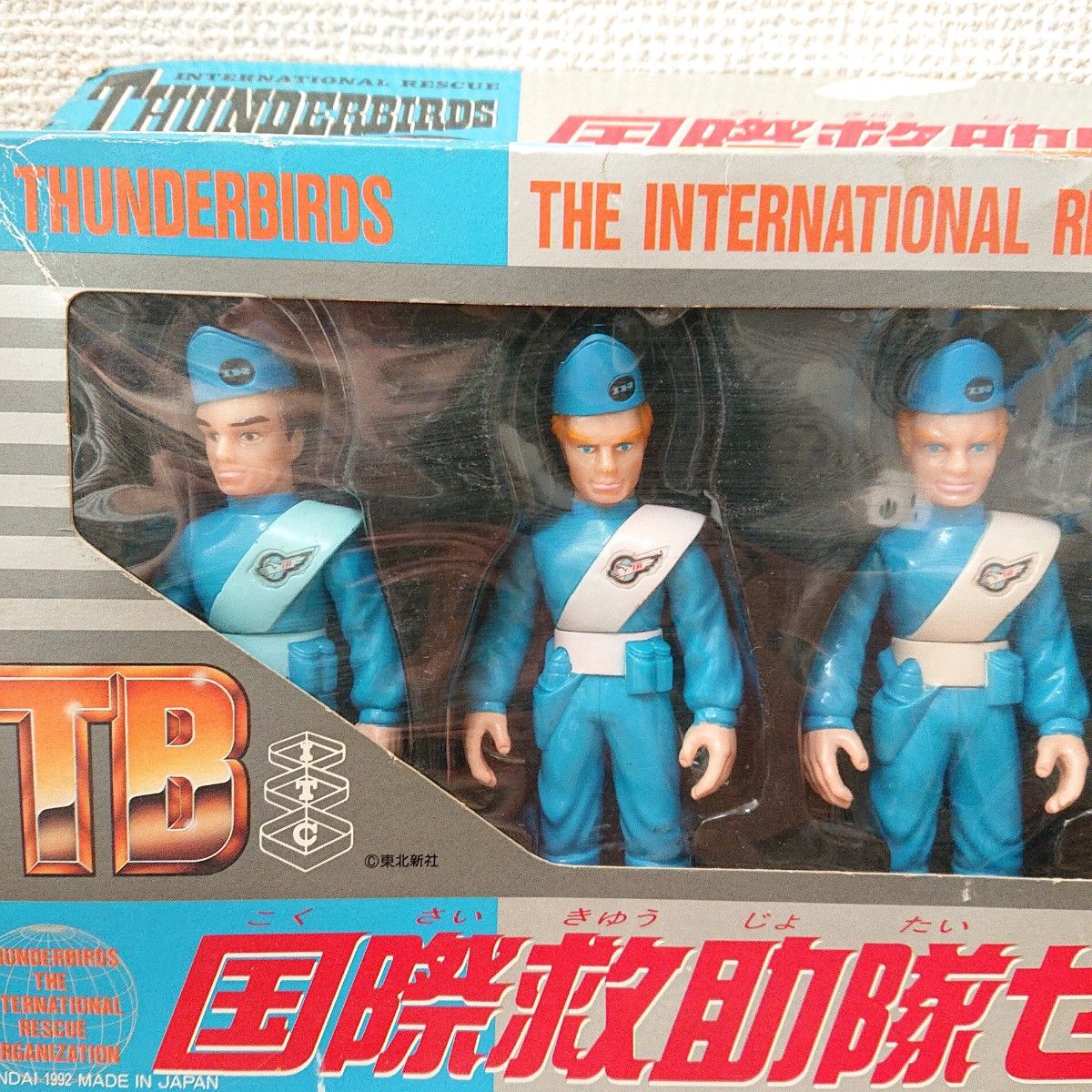 サンダーバード 国際救助隊セット 5体 ソフビフィギュア BANDAI