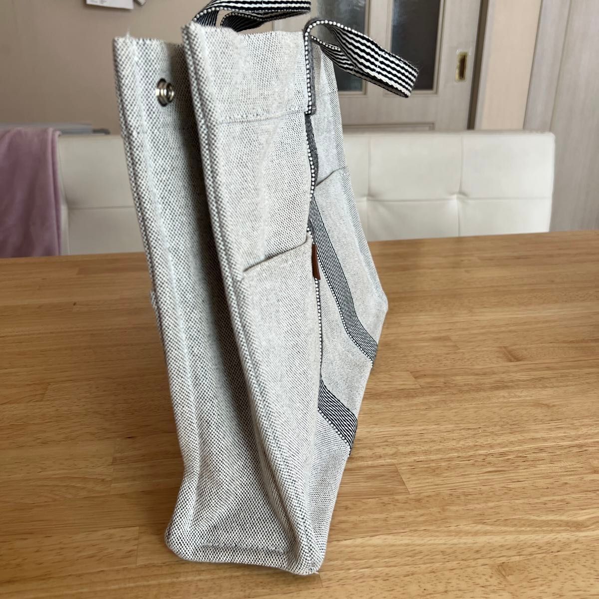 HERMES キャンバス トートバッグ フールトゥMM エルメスフールトゥ お