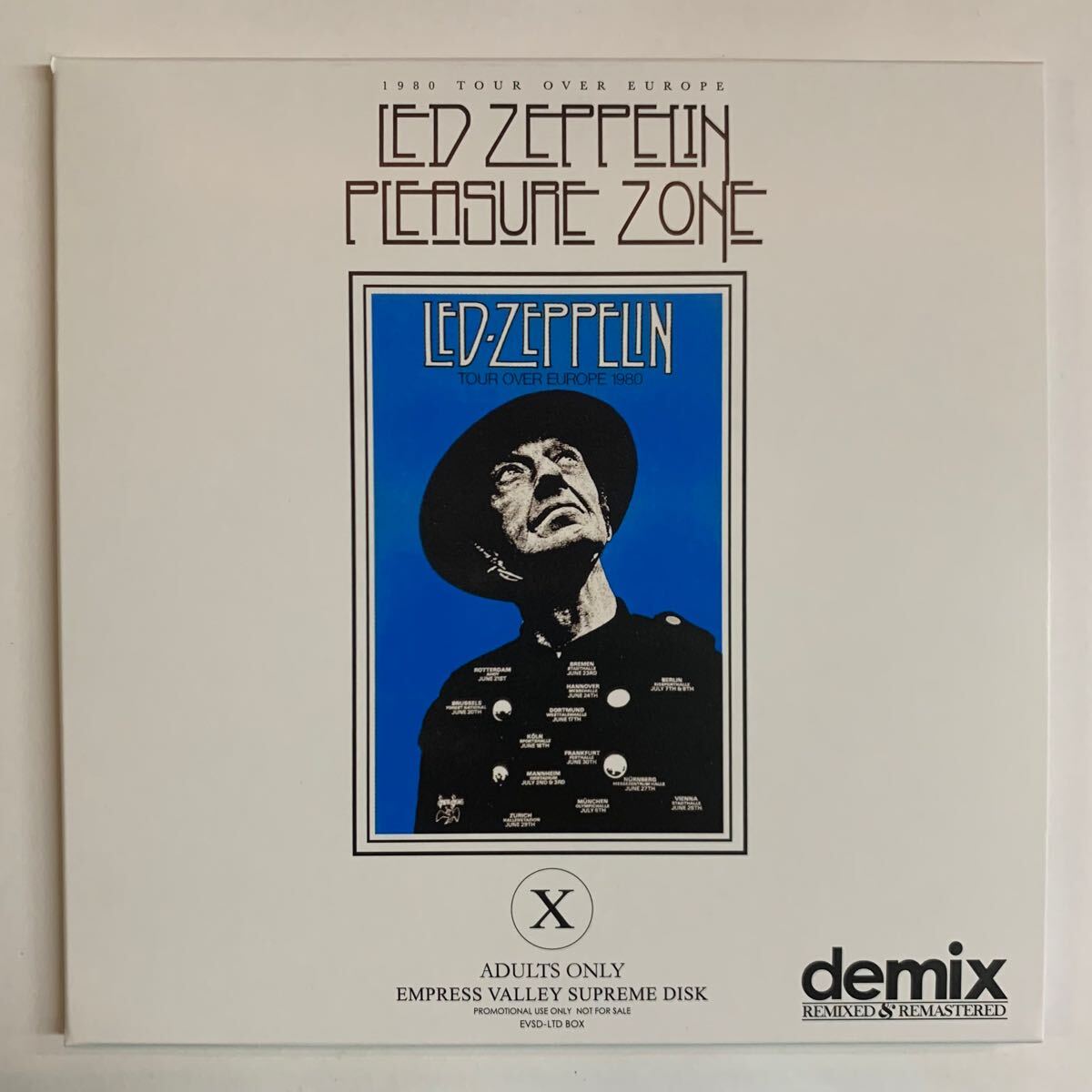 LED ZEPPELIN / PLEASURE ZONE「快楽の境界」(6CD BOX) 1980年ツアー