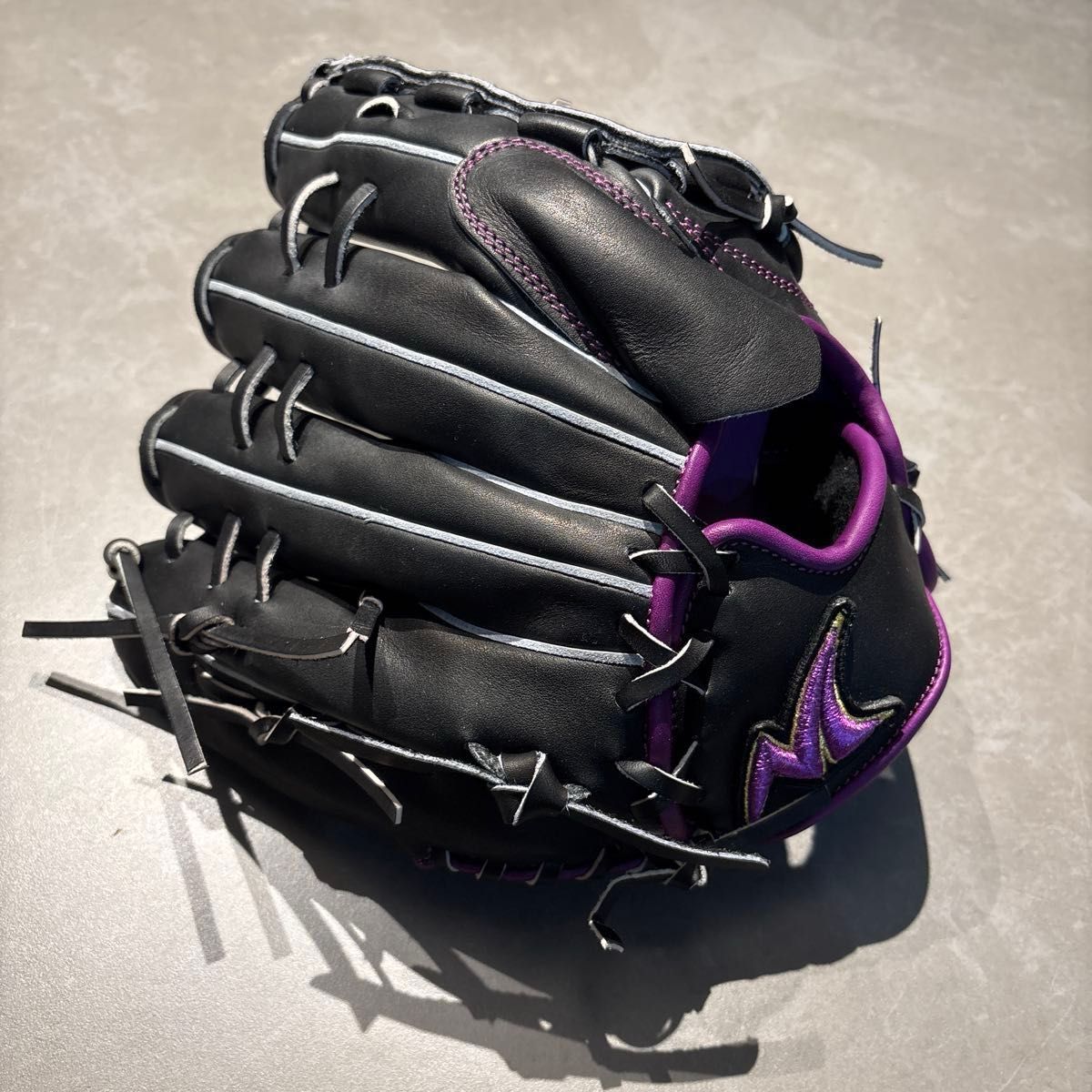 ウェブ曲げないグローブ 軟式 ピッチャー用 投手用 ノーリミット