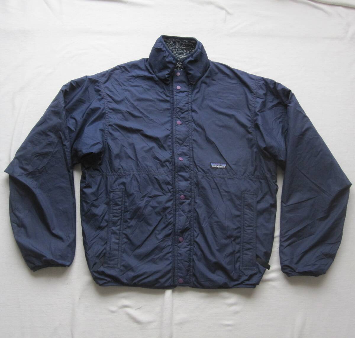 98 パタゴニア グリセード (M) 渦巻 / USA製 / リバーシブル / パイル