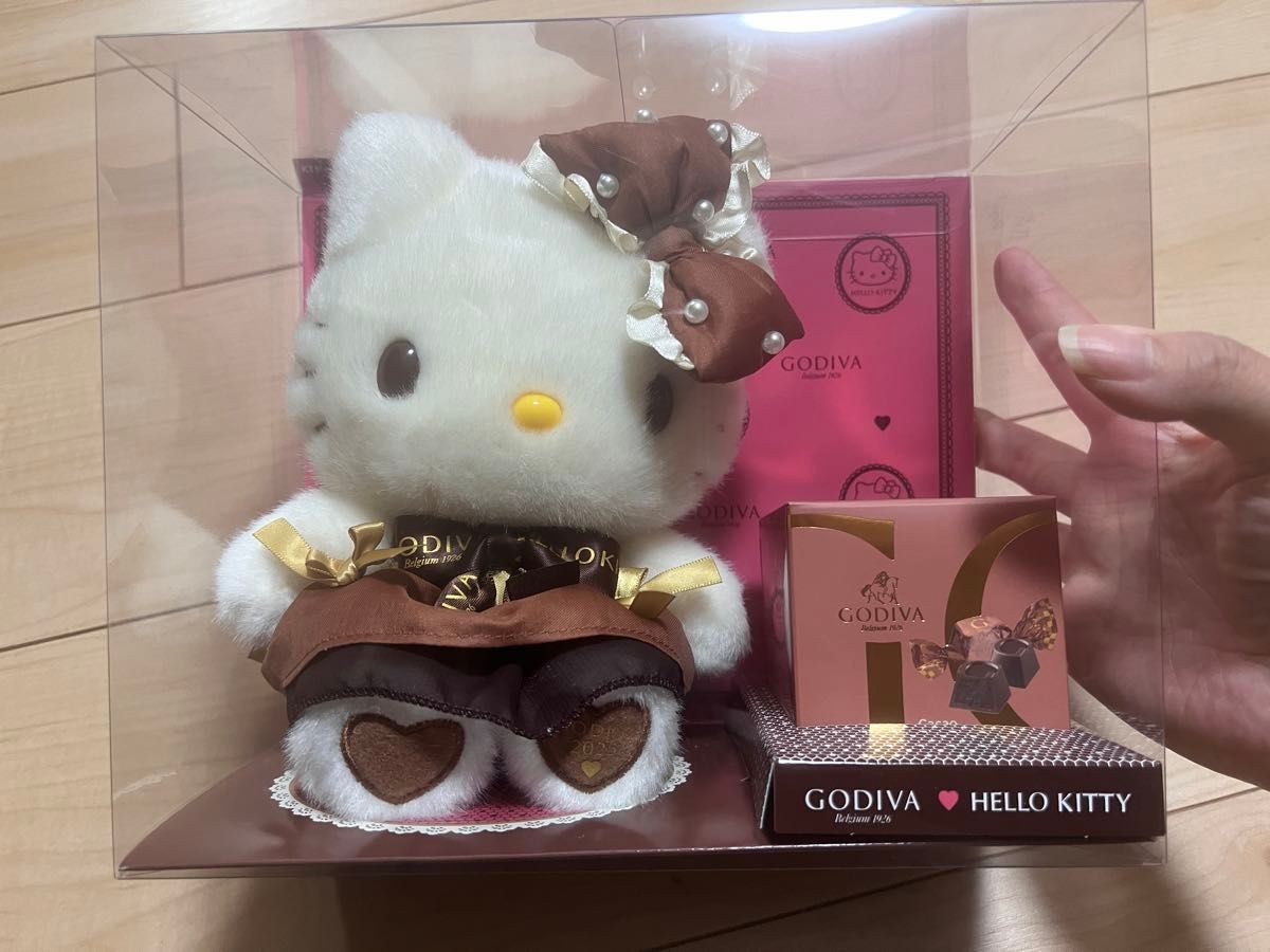 サンリオ ゴディバ GODIVA ハローキティ ドール ぬいぐるみ ショコラ