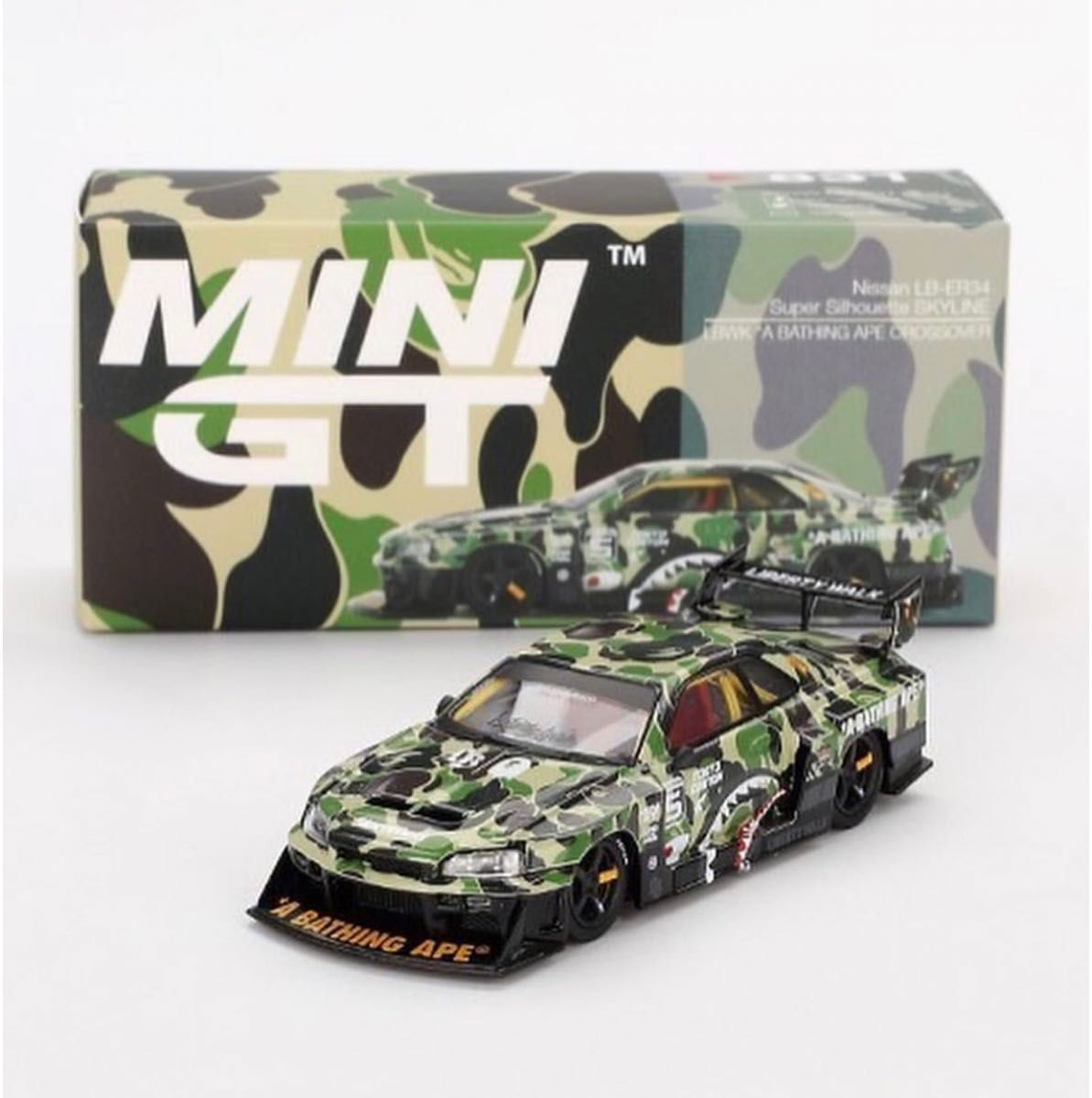 MINI GT 6台セット BAPE LIBERTY WALK LBWK 東京オートサロン 新品 未