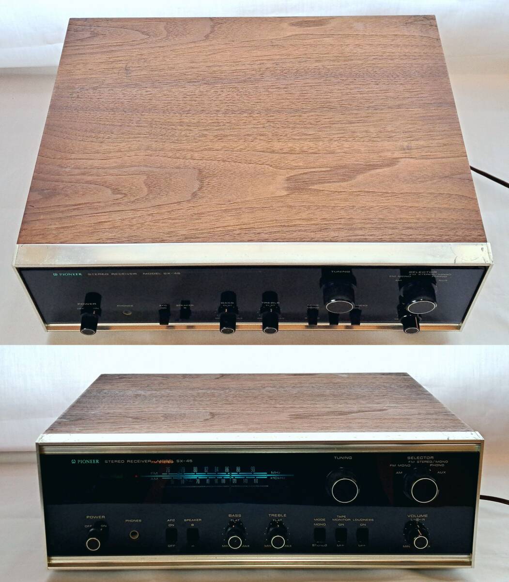 Yahoo!オークション - PIONEERパイオニア ステレオ・レシーバー SX-45