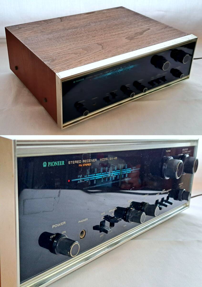 Yahoo!オークション - PIONEERパイオニア ステレオ・レシーバー SX-45