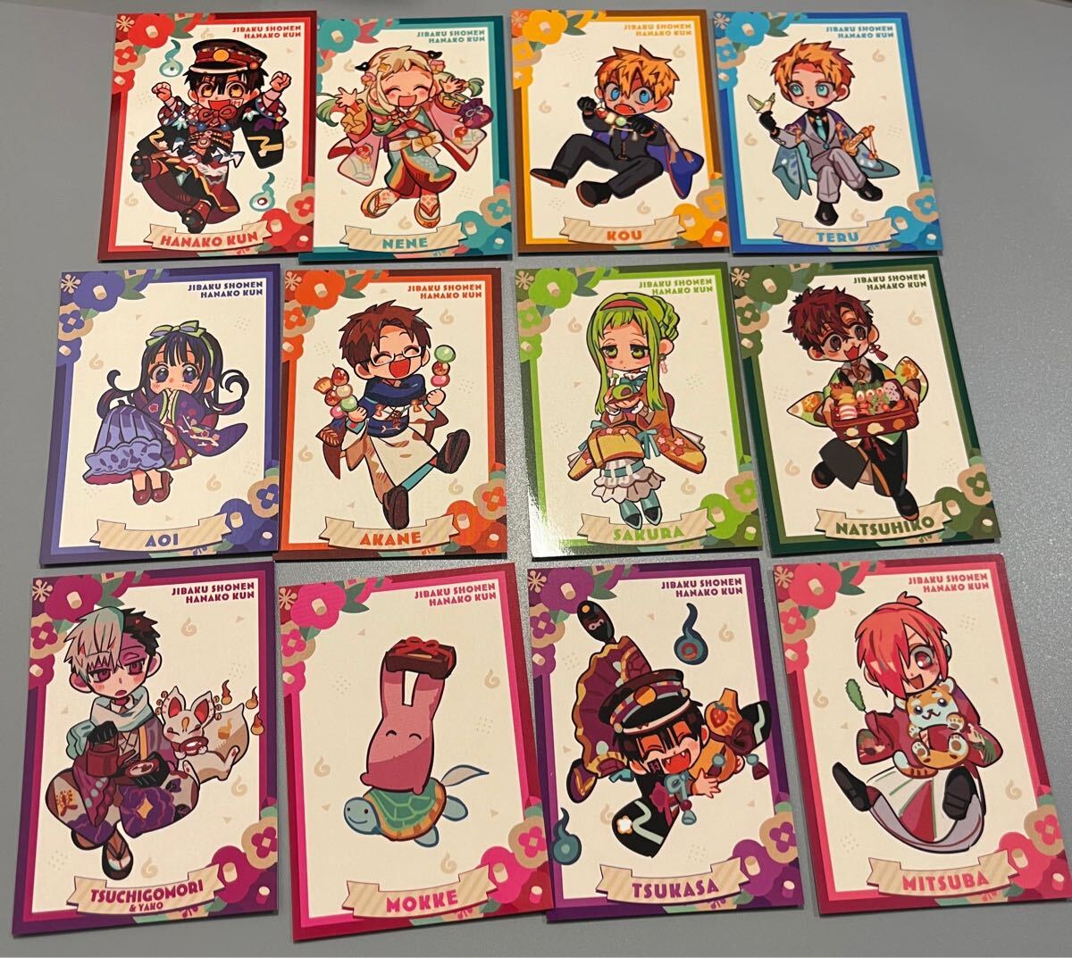 即決送料込 地縛少年花子くん 10周年記念ミュージアム 特典 イラスト