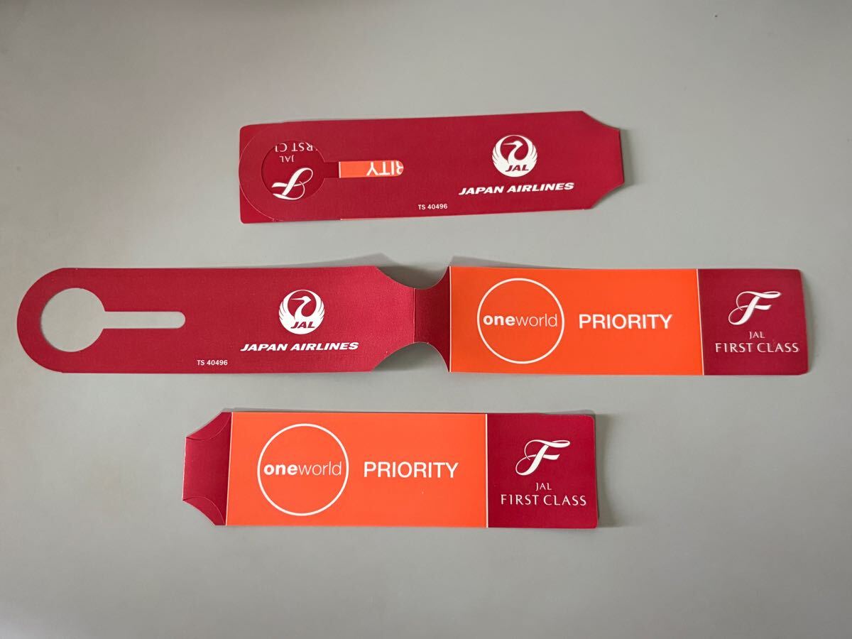 Yahoo!オークション - 非売品 JAL 日本航空 FIRST CLASS タグ 計30枚