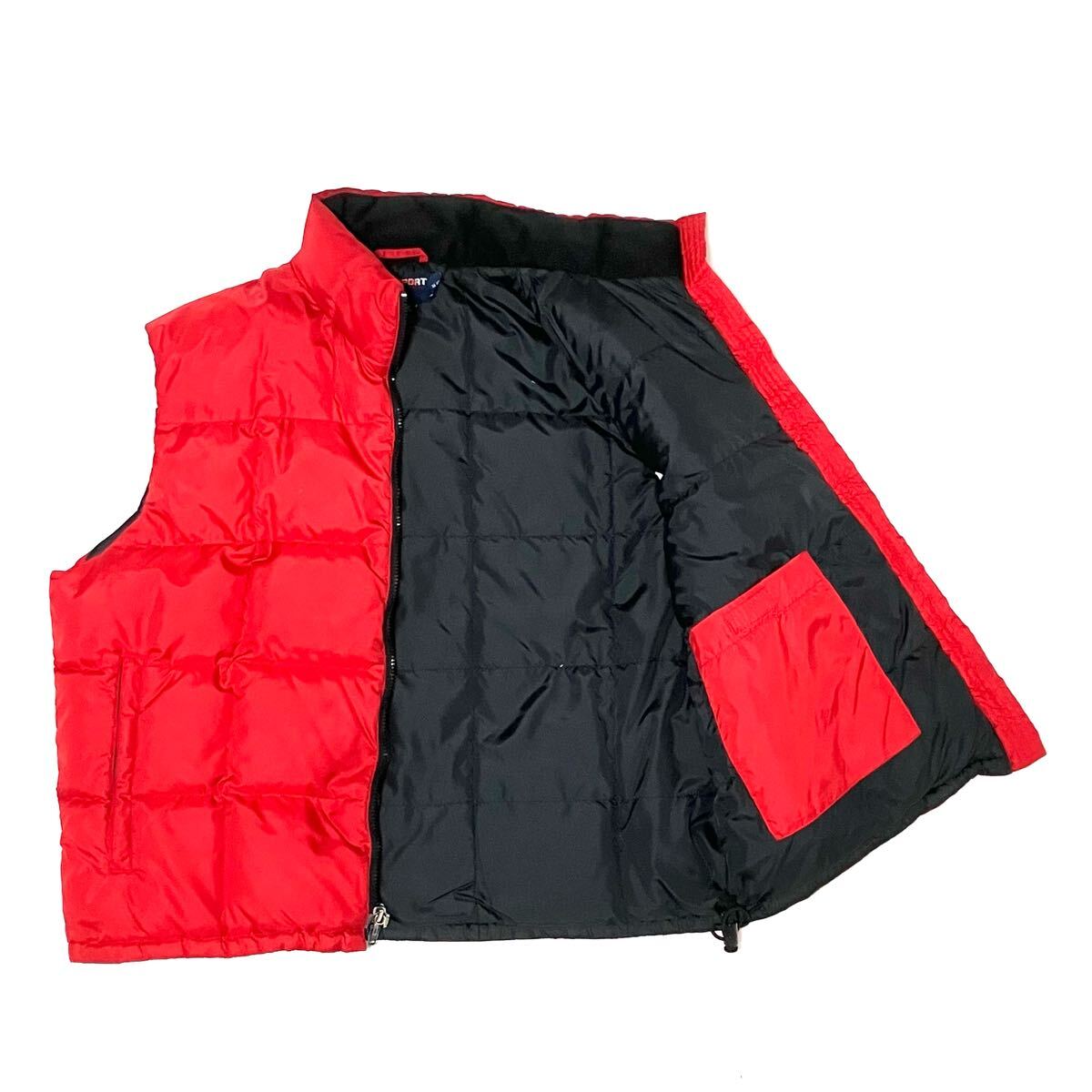 XL POLO SPORT ポロ スポーツ ナイロン ダウンベスト 90's 90年代