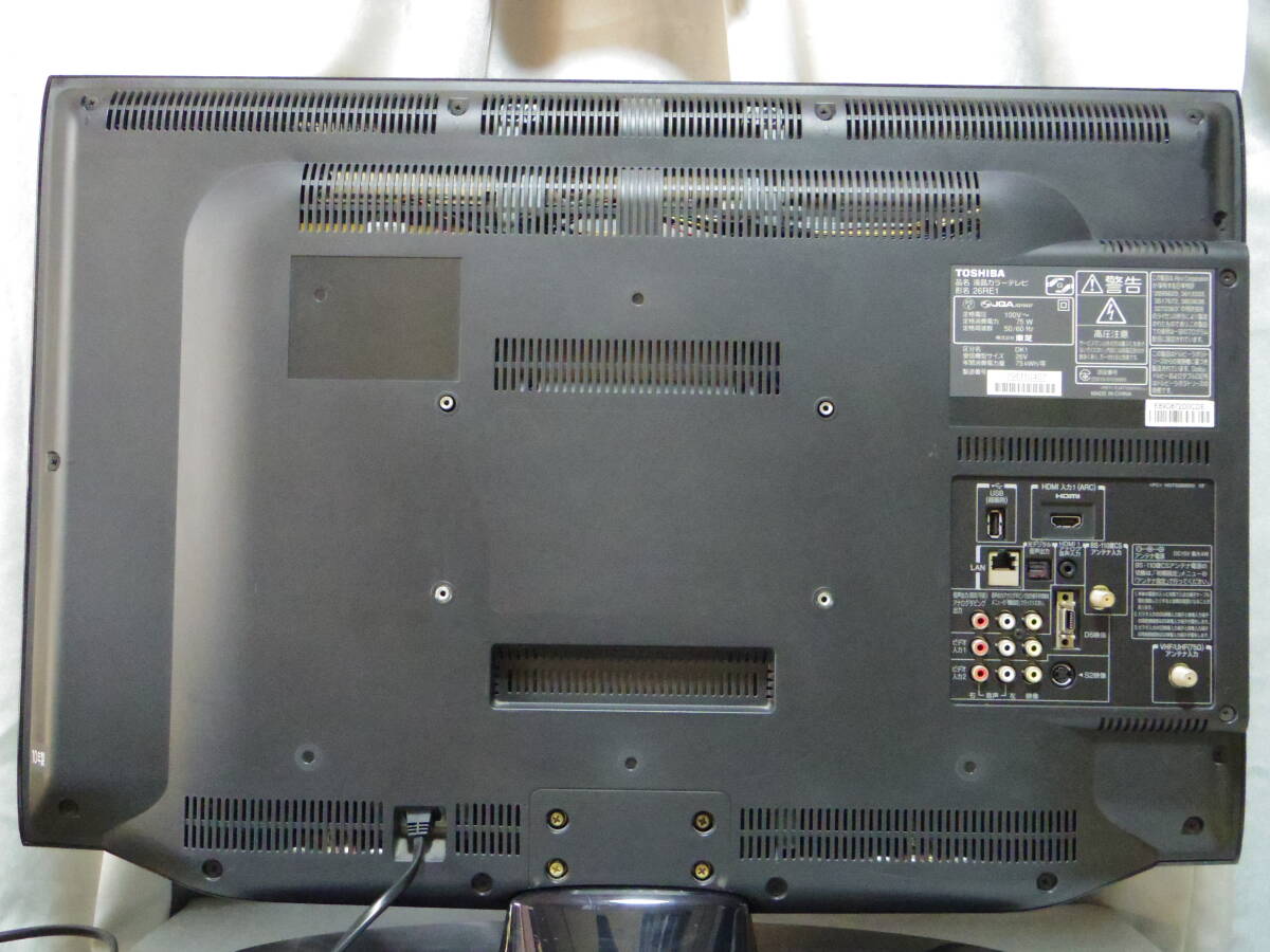 Yahoo!オークション - 東芝 REGZA レグザ 26インチ 液晶テレビ 26RE1