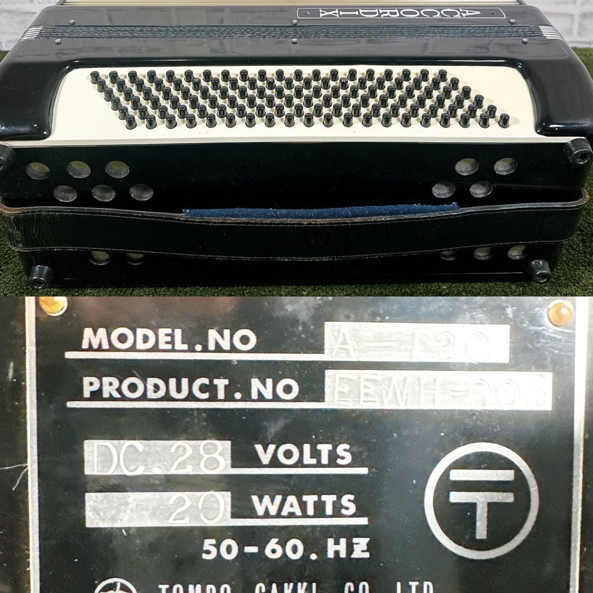 Yahoo!オークション - 希少 TOMBO トンボ ACCORDIX A-120 電子アコーデ