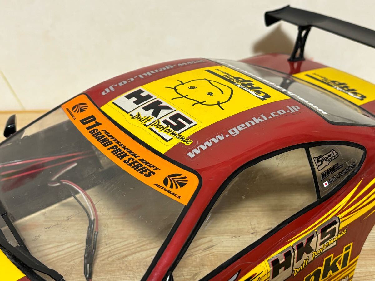 送料無料 1/10 ヨコモ HKS ハイパーシルビア S15 LED付きラジコン