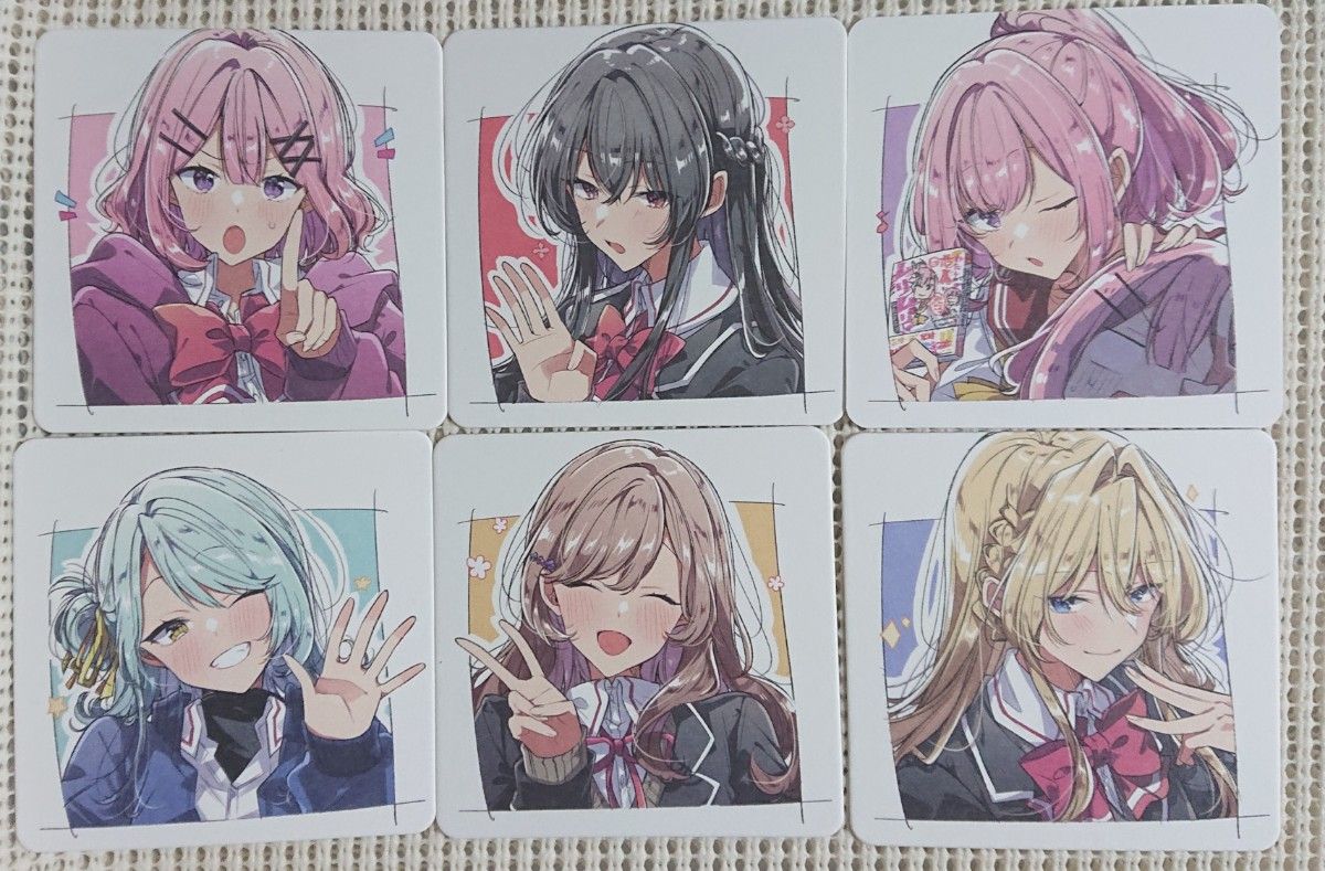 わたなれ コースター 6種類6枚 わたしが恋人になれるわけないじゃん