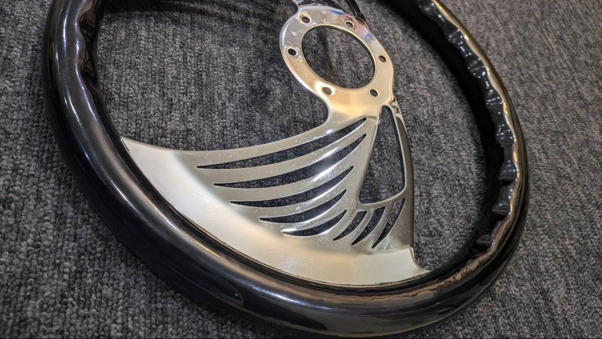 当時物 ビレットステアリング JUNIS(ジャニス)ハンドル｜Yahoo!フリマ