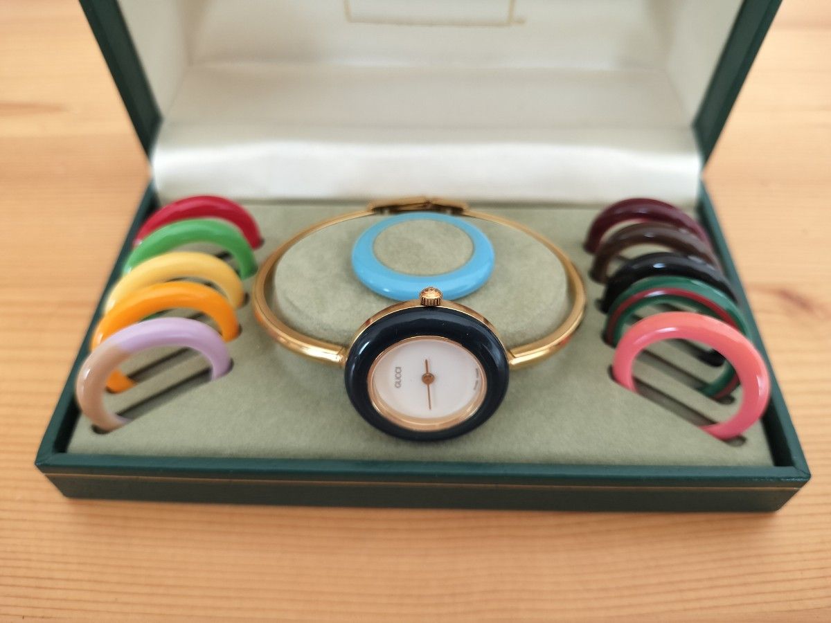 グッチ チェンジベゼル 替えベゼル GUCCI 腕時計 12色セット｜Yahoo