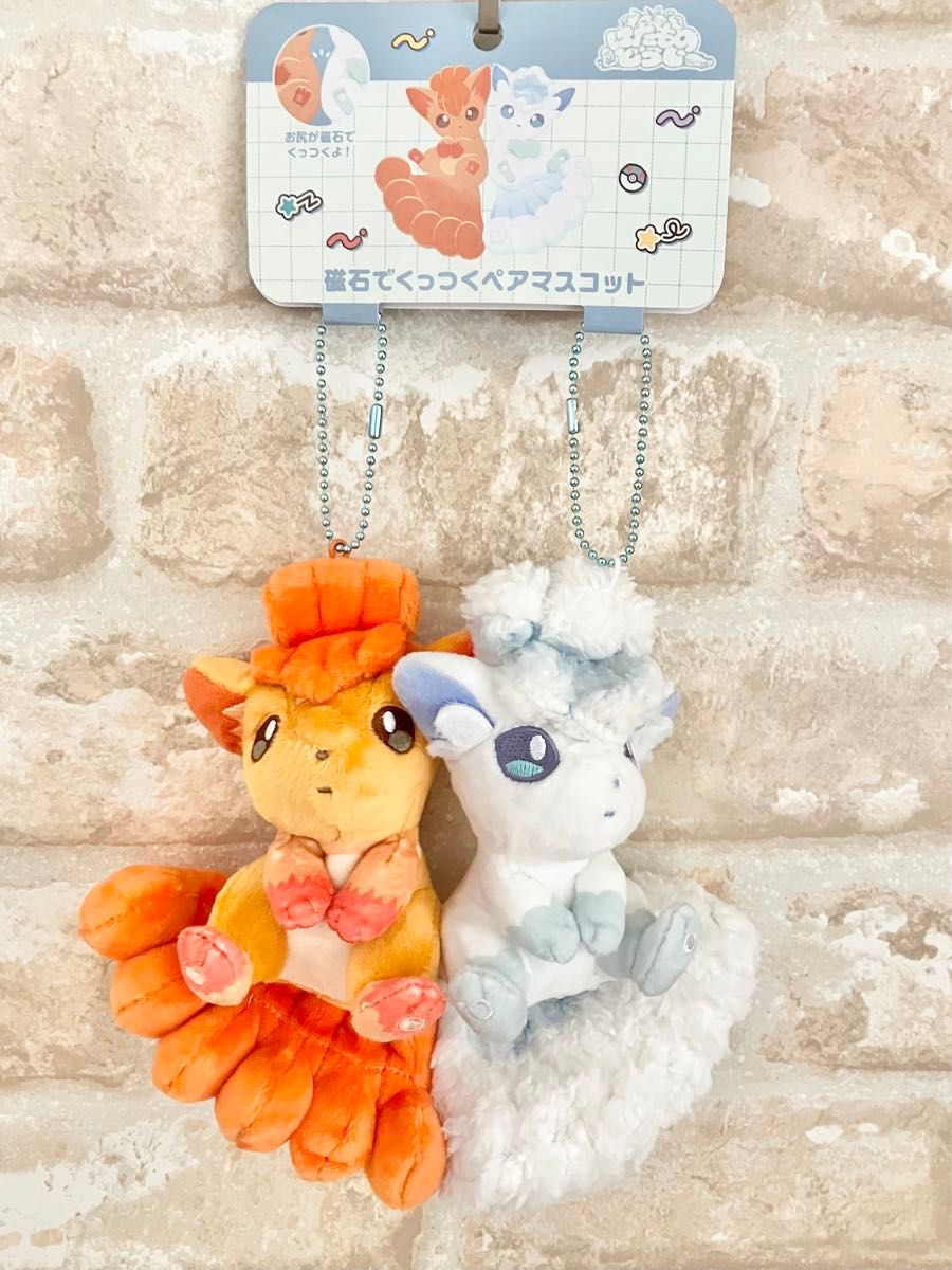 タグ付き ポケモンセンター限定 にたものどうし ロコン＆アローラ