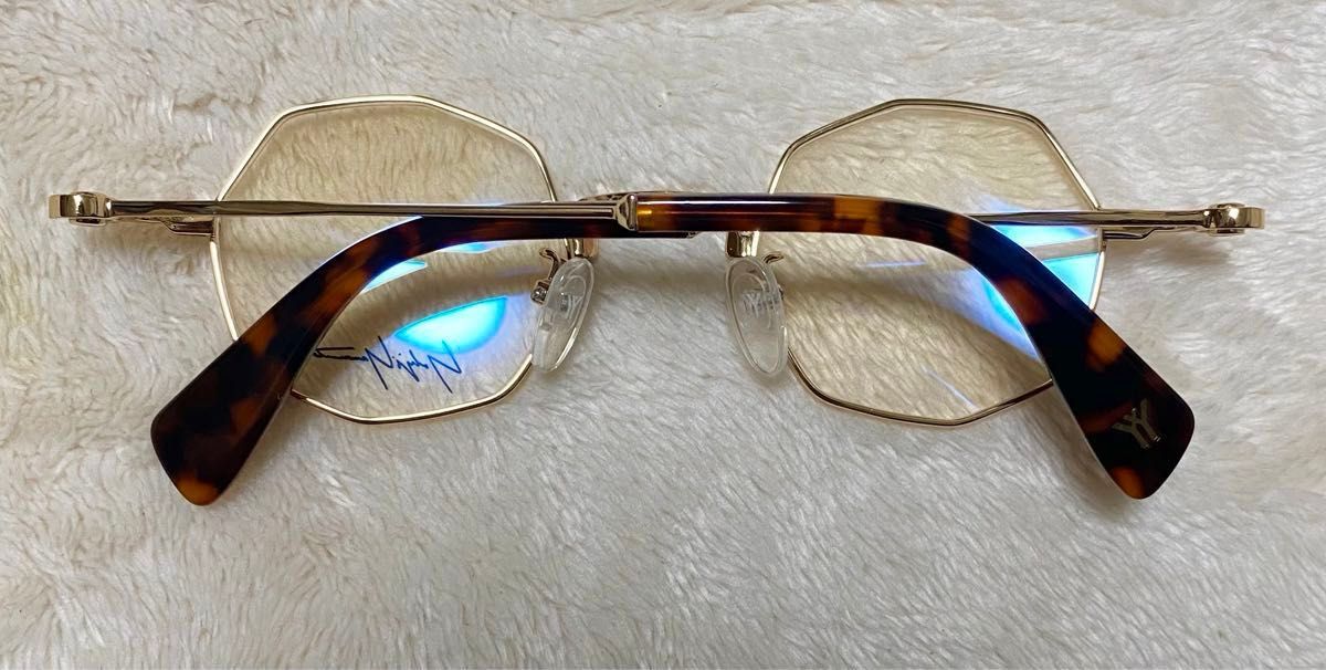 新品未使用 Yohji Yamamoto ヨウジ ヤマモト メガネ 眼鏡 オクタゴン