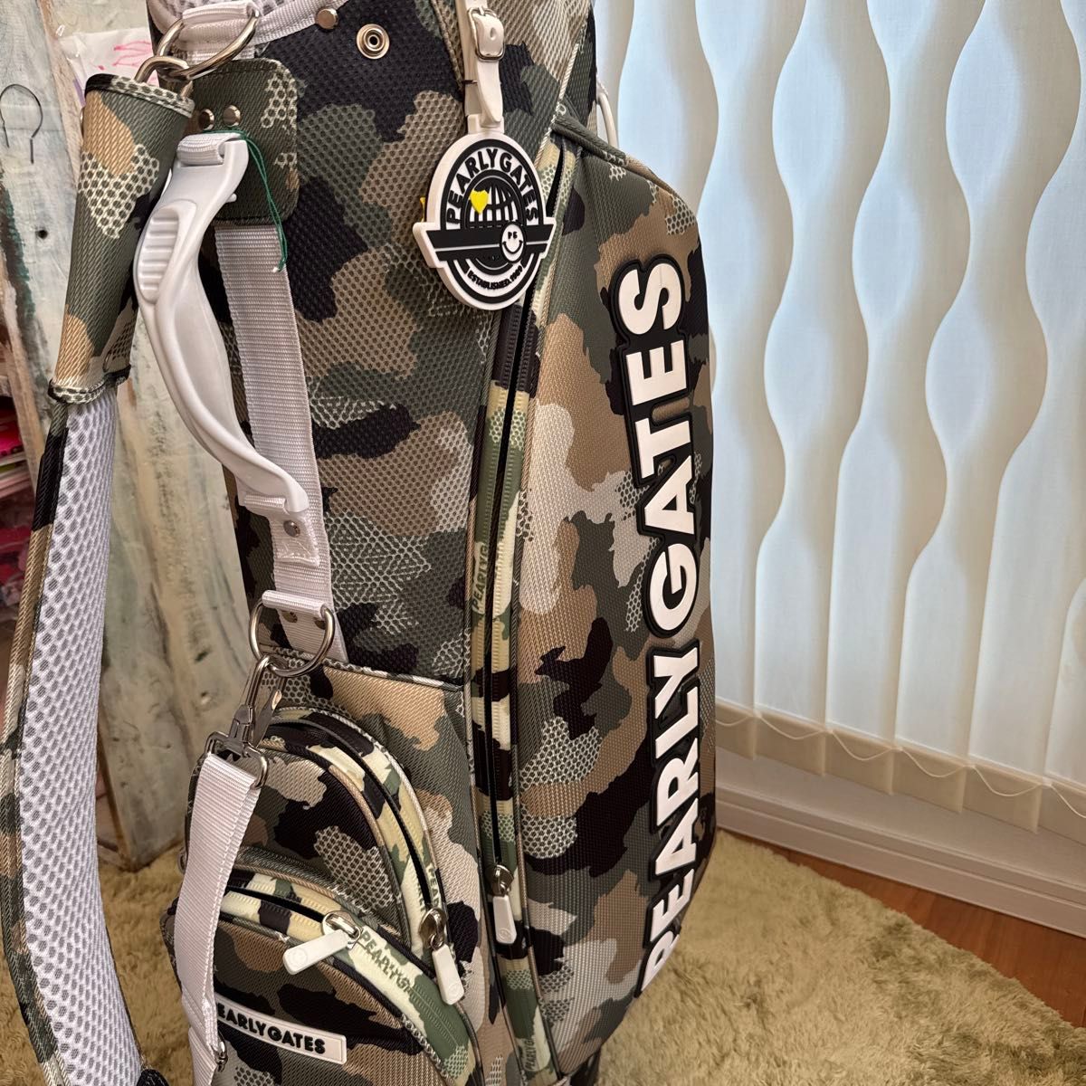 PEARLY GATES カモフラージュ ゴルフバッグ 89 PEARLY GATES