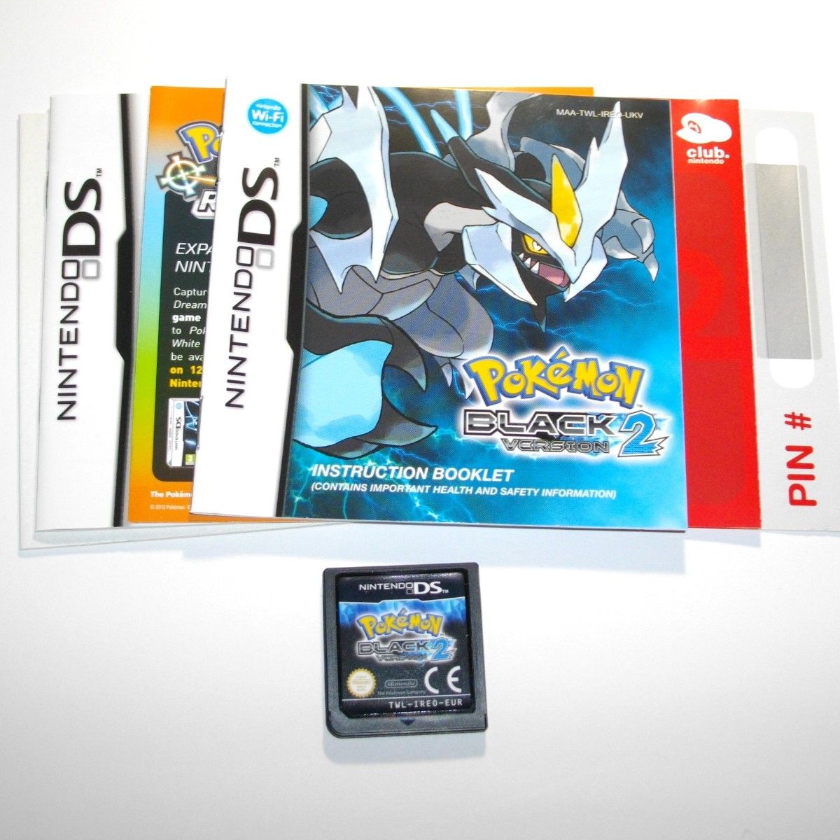 海外版 欧州版 DS ポケットモンスター ブラック2 ポケモン pokemon