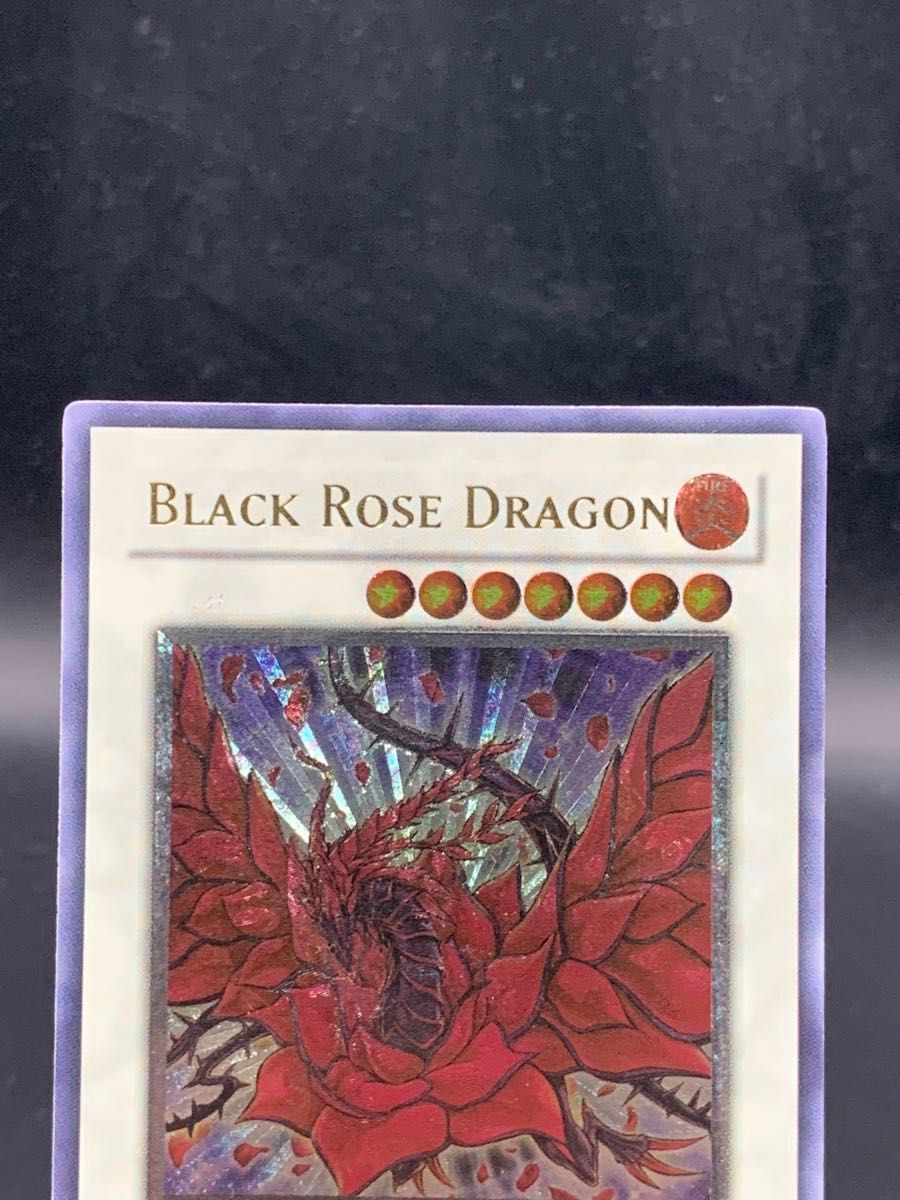 ブラックローズドラゴン レリーフ 遊戯王 英語 アンリミ ARS8 遊戯王
