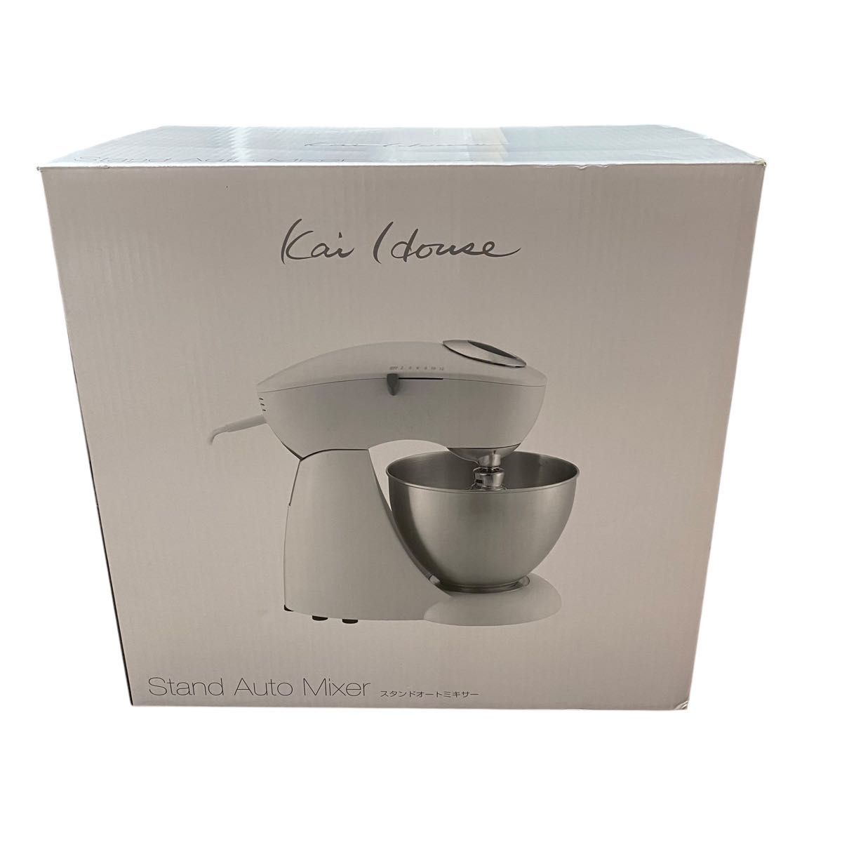 廃盤品 【新品未使用】貝印 Kai House スタンドオートミキサー レッド