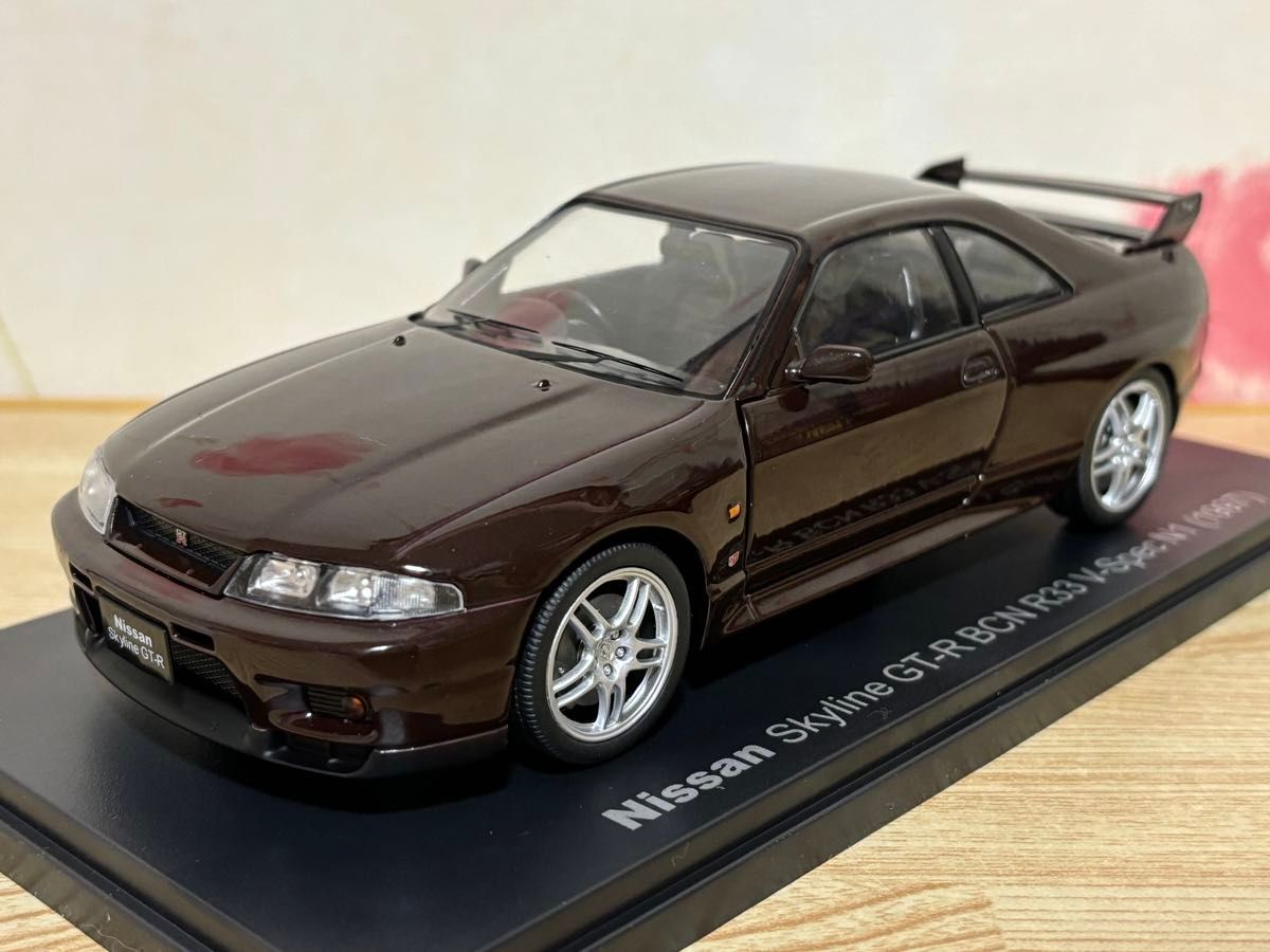 送料無料 1/24 国産名車コレクション 日産 スカイライン GT-R BCNR33