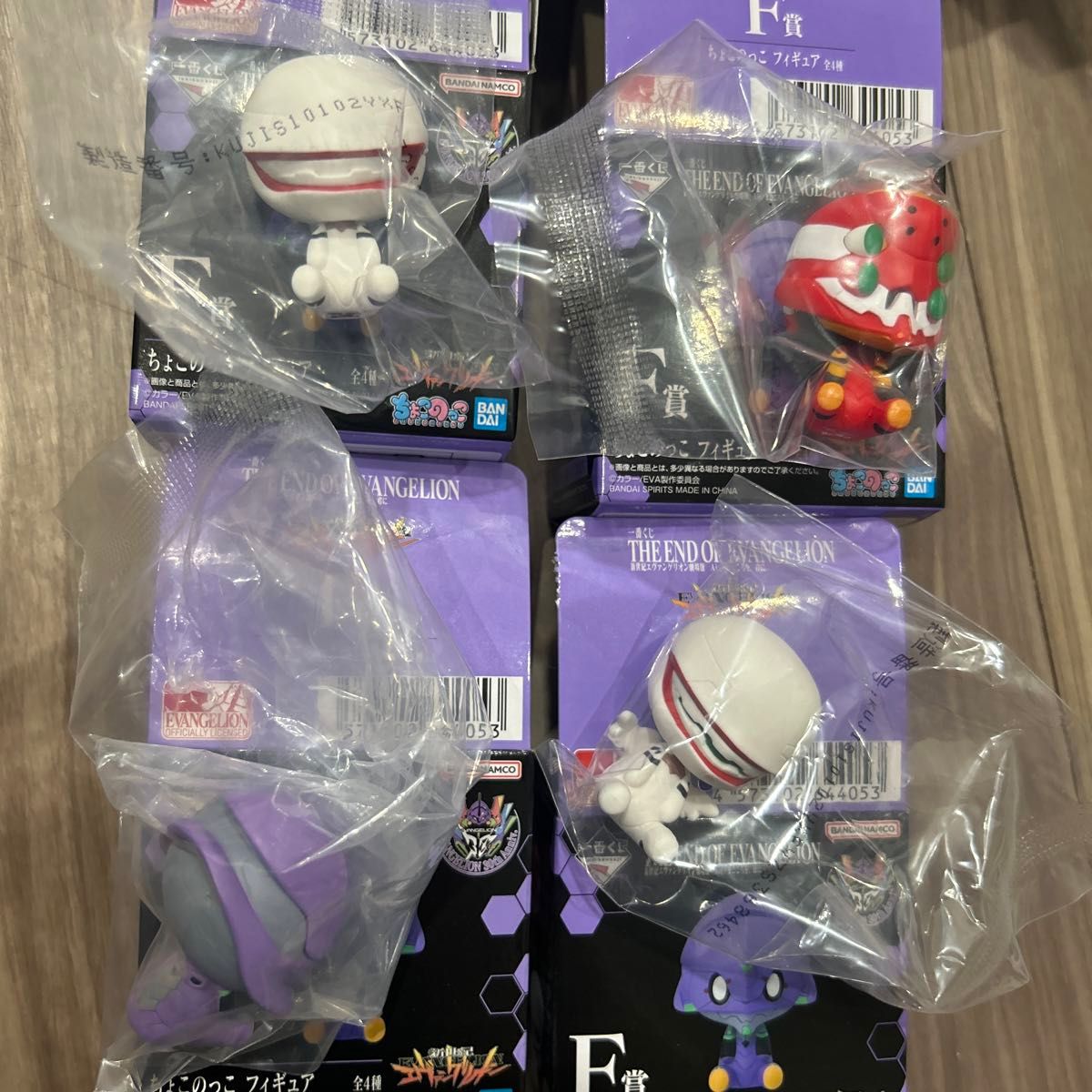 一番くじ エヴァンゲリオン F賞 ちょこのっこフィギュア エヴァ｜Yahoo