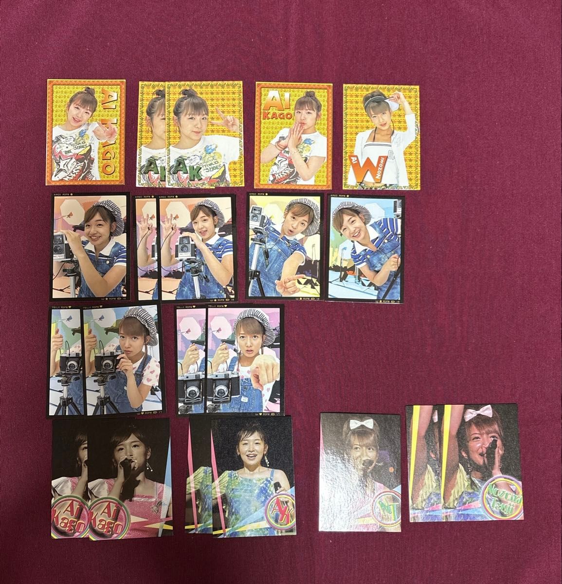 W ダブルユー 加護亜依 辻希美 トレーディングカード W・AND・U