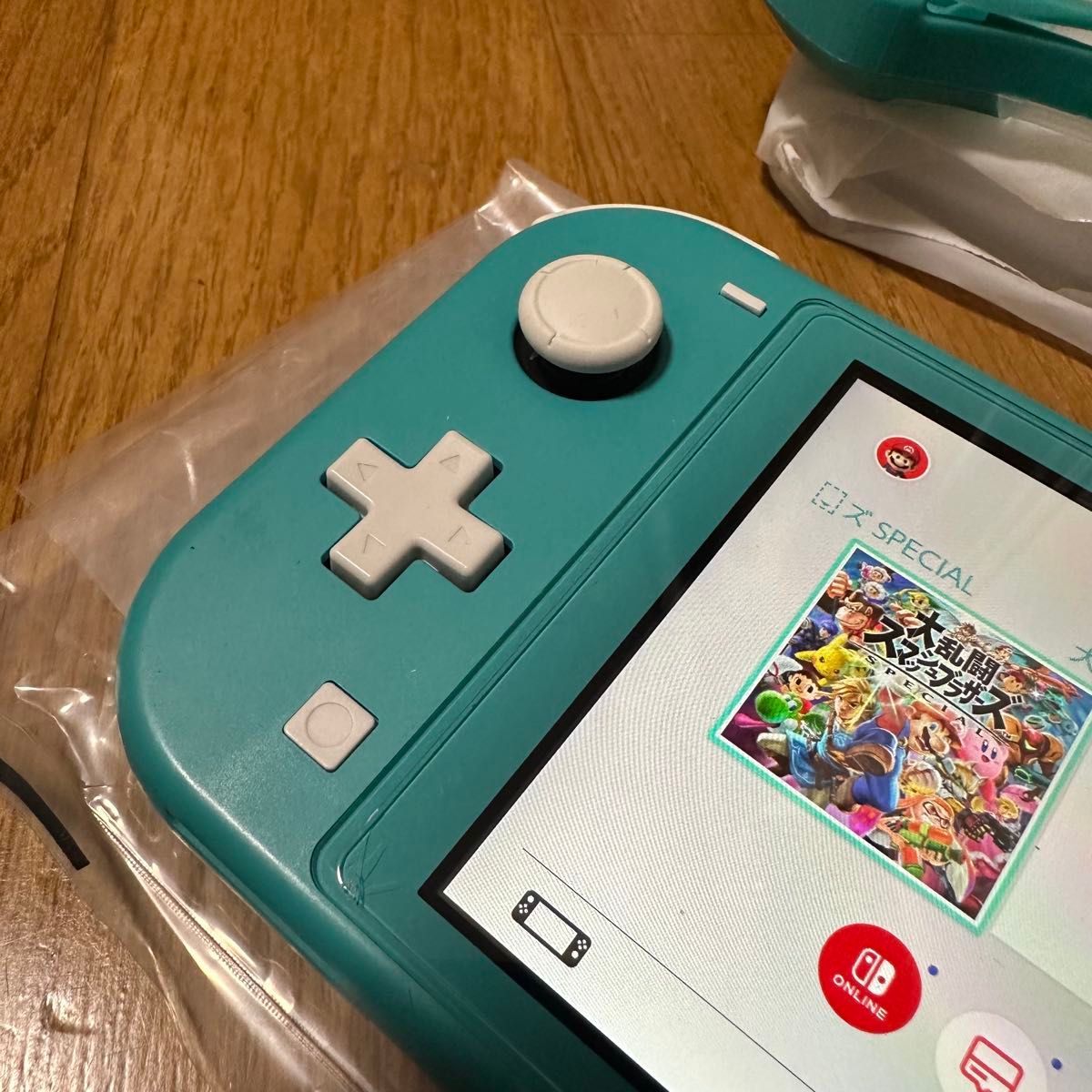 Nintendo Switch Light ターコイズSD保護フィルム充電器なし Nintendo