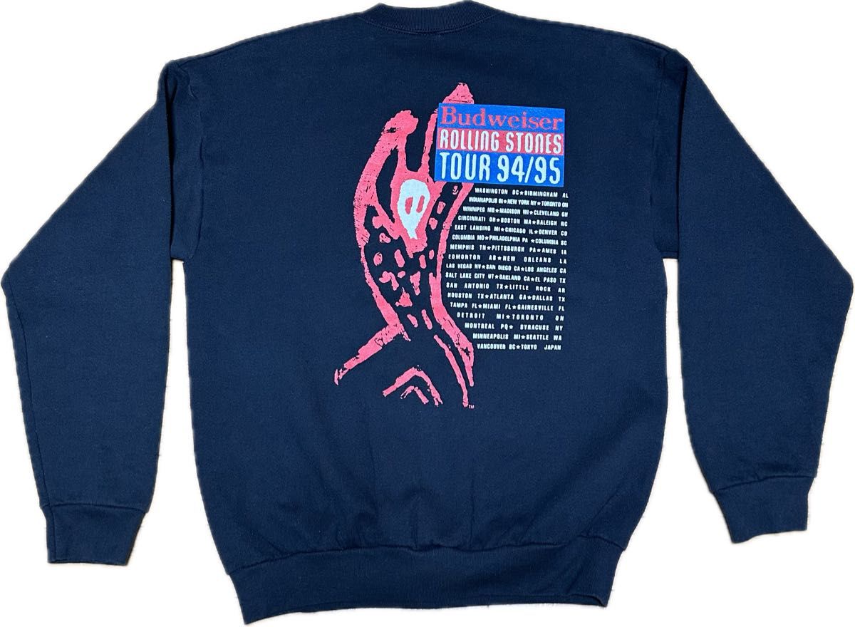 ローリングストーンズ スパイクタン スウェット 1994 ヴードゥー
