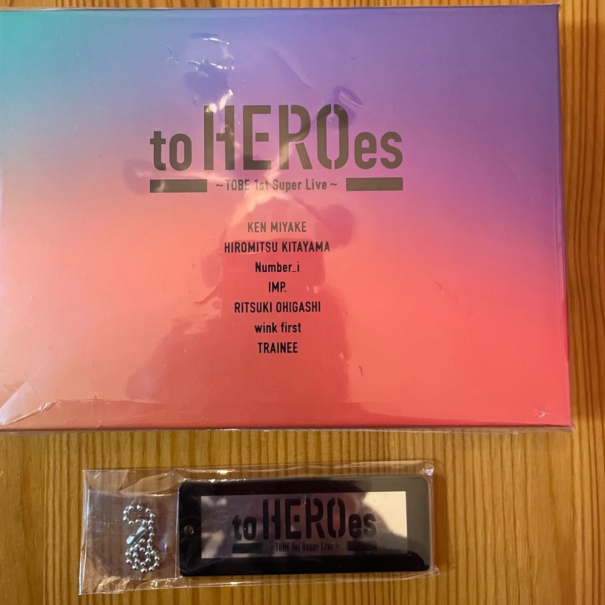 初回生産限定盤 to HEROes 〜TOBE 1st Super Live 〜 特典キーホルダー