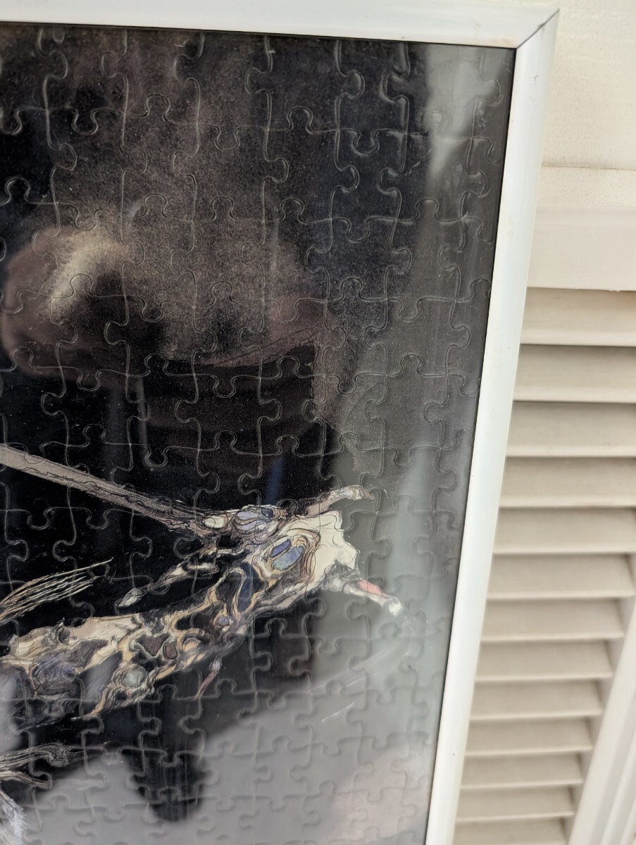 入手難 絶版パズル 天野喜孝 黒衣の剣士 ジグソーパズル 1000ピース