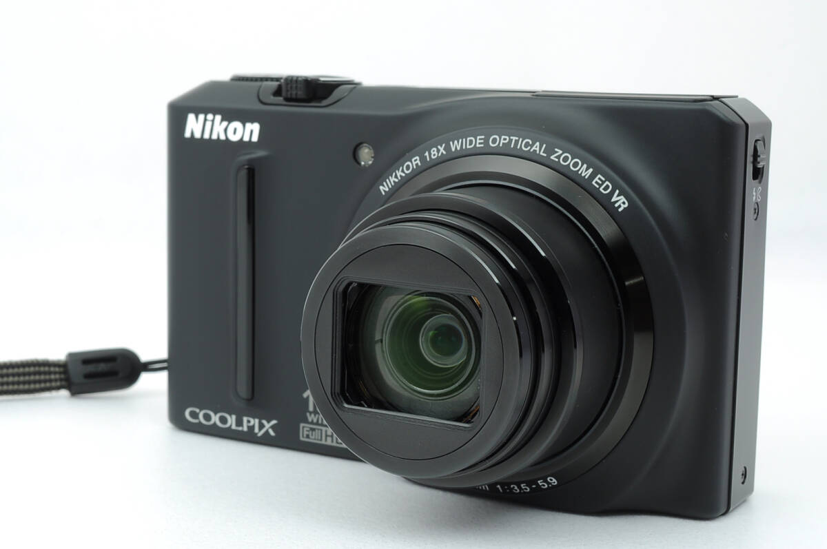 Yahoo!オークション - ジャンク Nikon ニコン COOLPIX S9100 ブラック